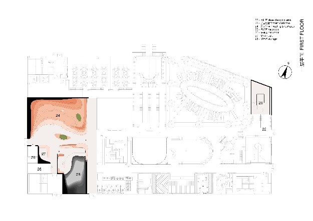MTG Learning Center first-floor plan.